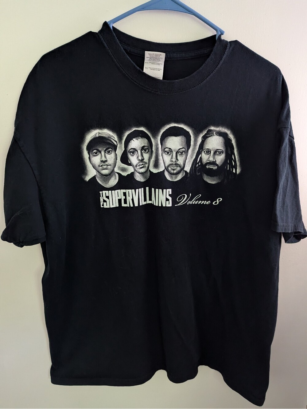 The Supervillains Volume 8 Band Graphic T-Shirt Black